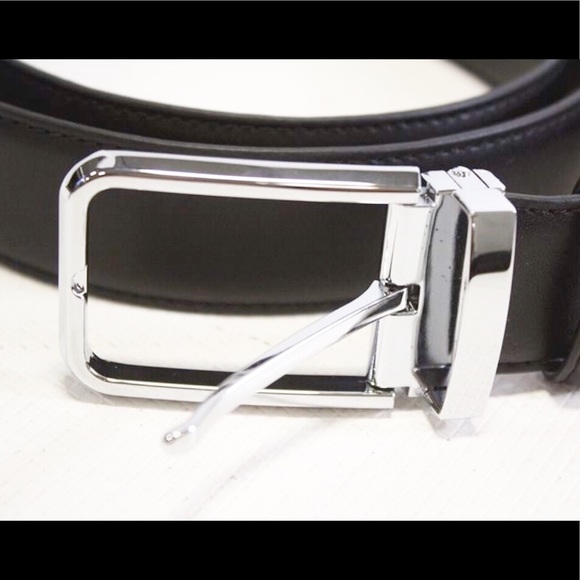 NEW TASTEMAKER Vegan Leather Black Belt w/Box-XL - Picture 5 of 7